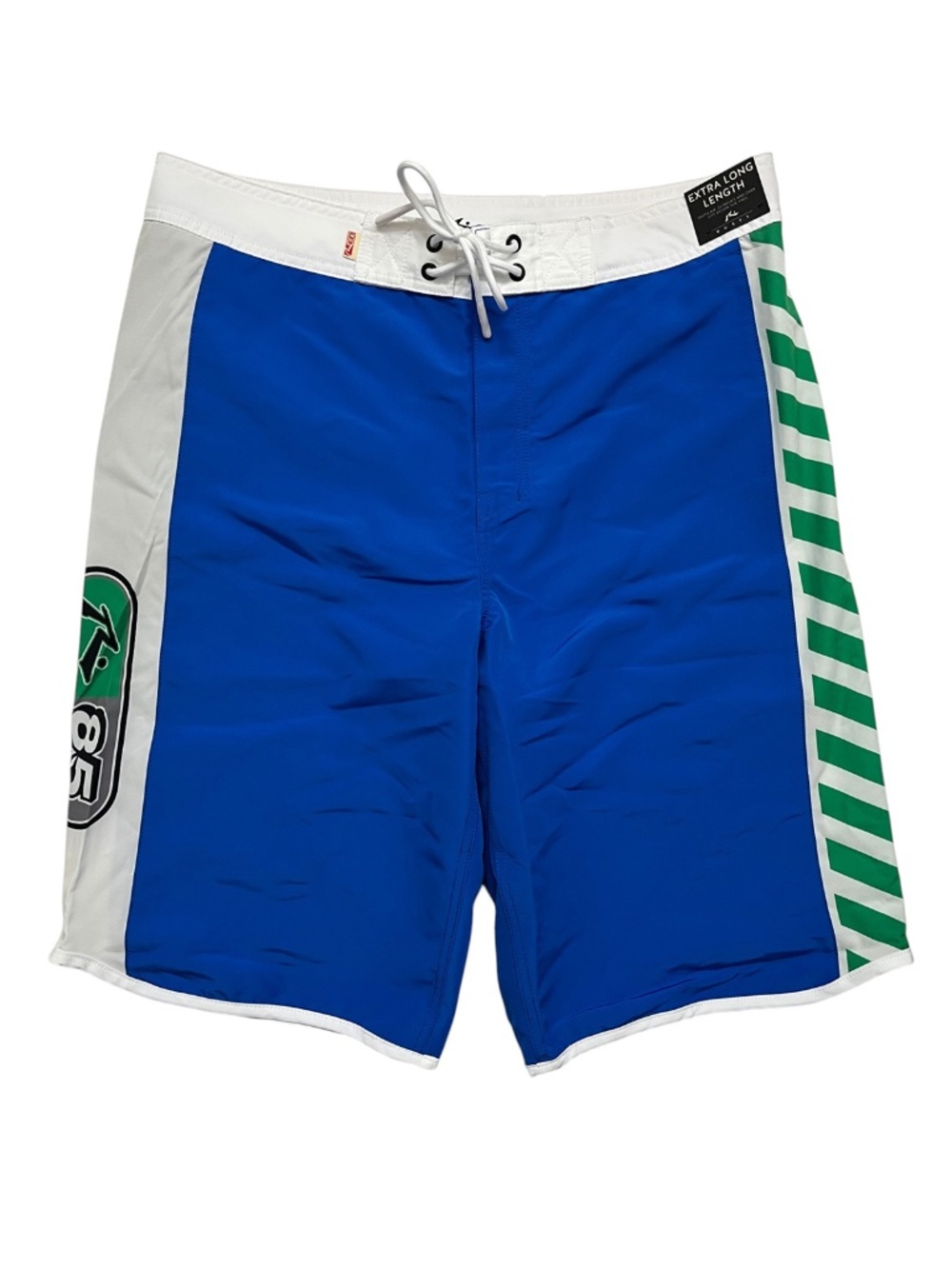Rusty Mike N Ike Fixed Waist Extra Long Board Shorts NWT Men’s 33